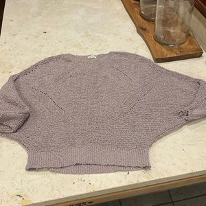 Bat wing sweater